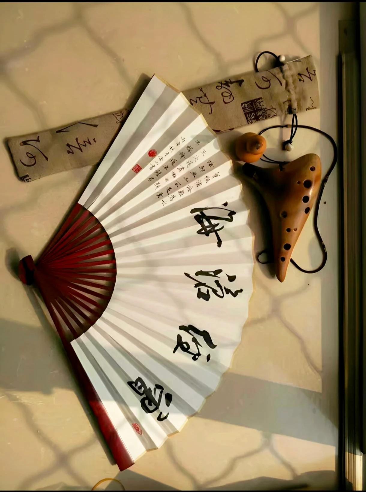 写了一把扇子，请大家多批评[祈祷][祈祷][祈祷]