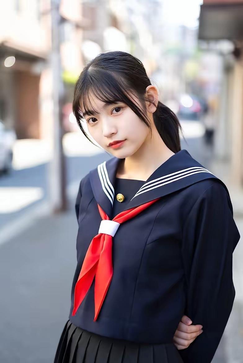 校园少女风，青春洋溢，甜美可爱！💕📸
