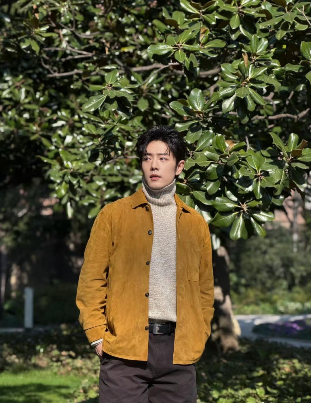 肖战肖战看秀霸榜世趋肖战米兰时装周TODS认领肖战肖战gucci品牌代言人 你喜