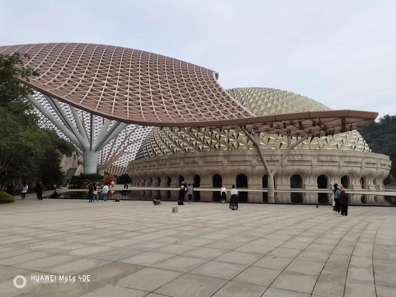 這就是《牛首山》景區的《佛頂宮》外景。