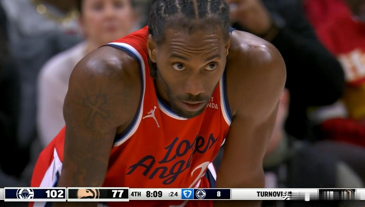 快船超级球星伦纳德真是太会说话了！在今天快船客场以115：92大胜老鹰的赛后采访