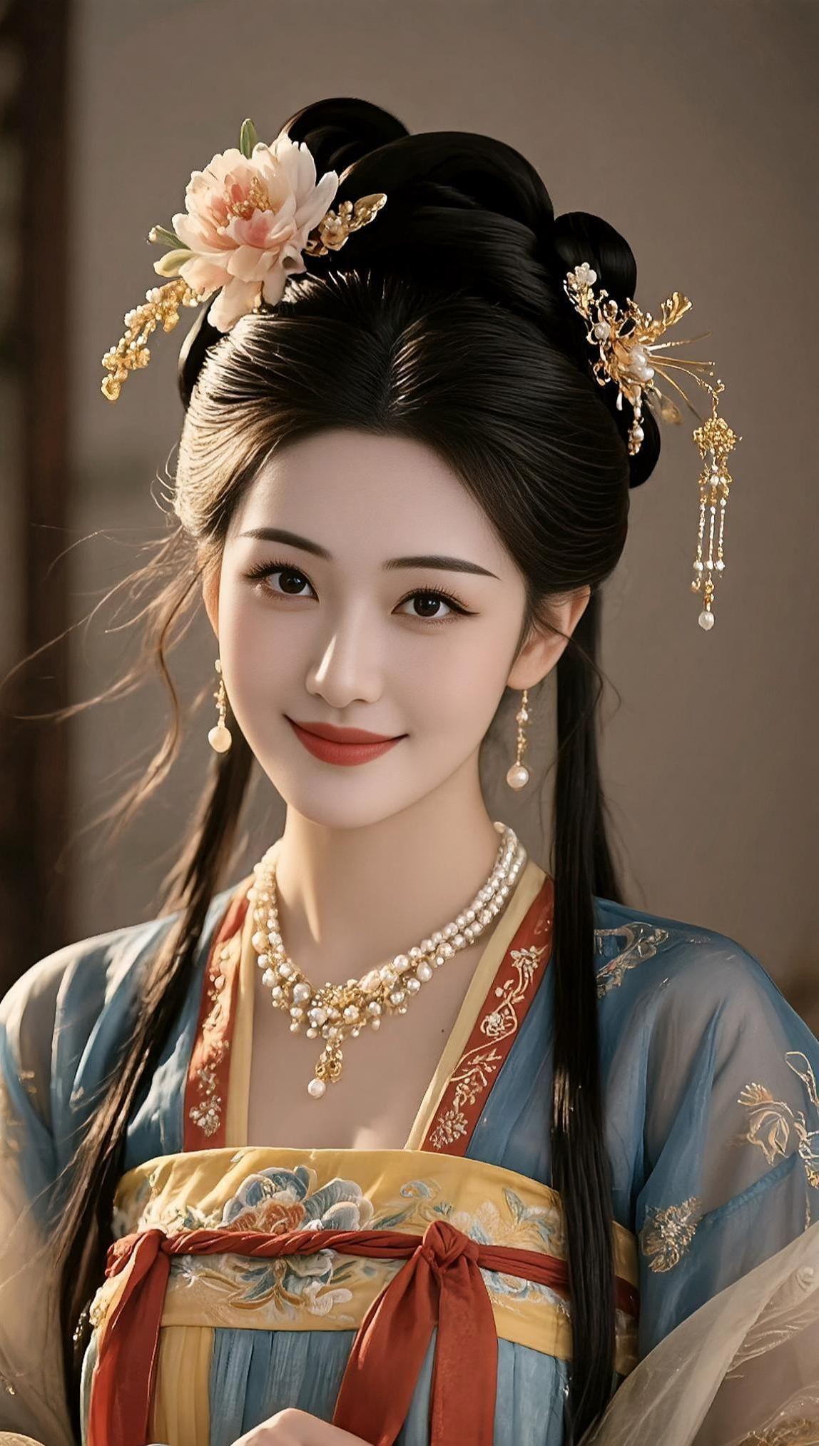 AI唐韵美人照 抖音ai创作