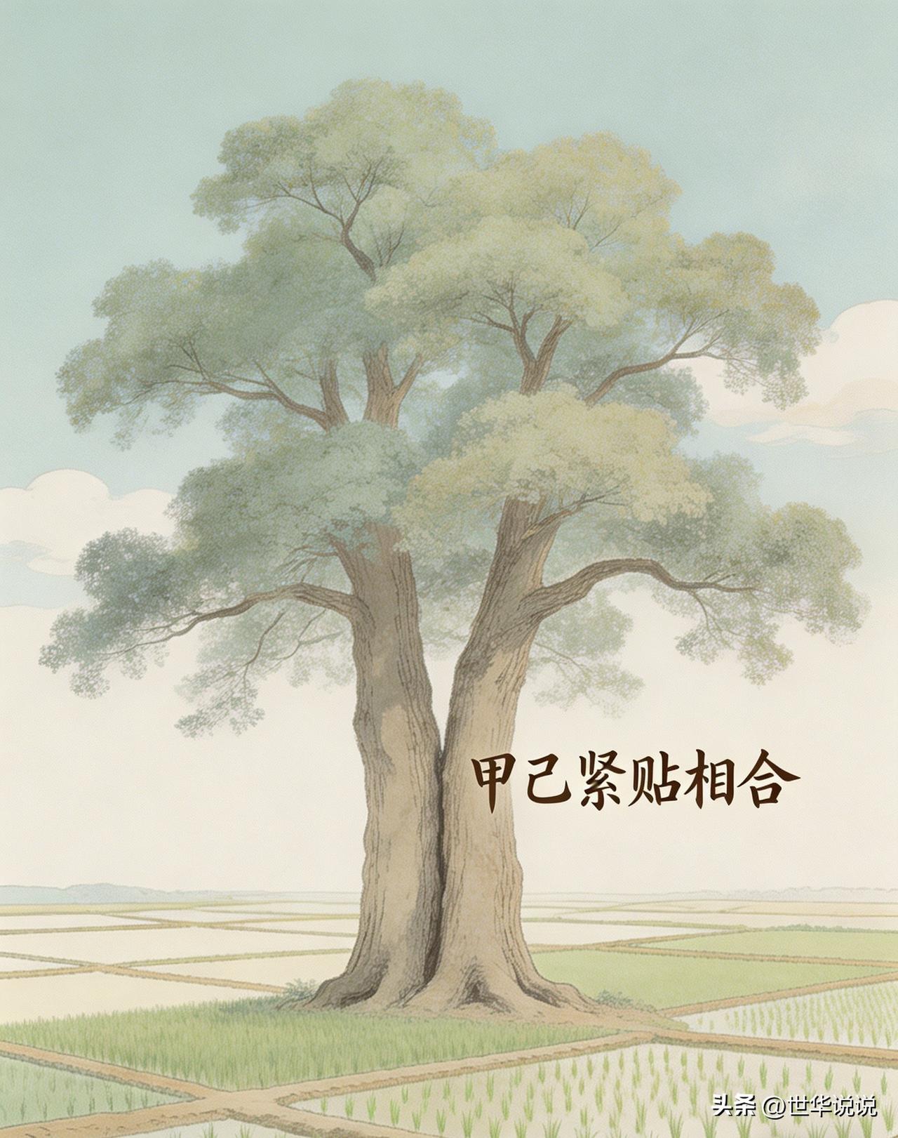 甲己合化土的真相！有粉丝问：甲己合到底要啥条件？合绊和合化怎么分？”
     