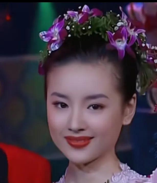 年轻时候的董洁美如天仙，五官精致的无可挑剔，特别是鼻子最美，娱乐圈数她的鼻子长得