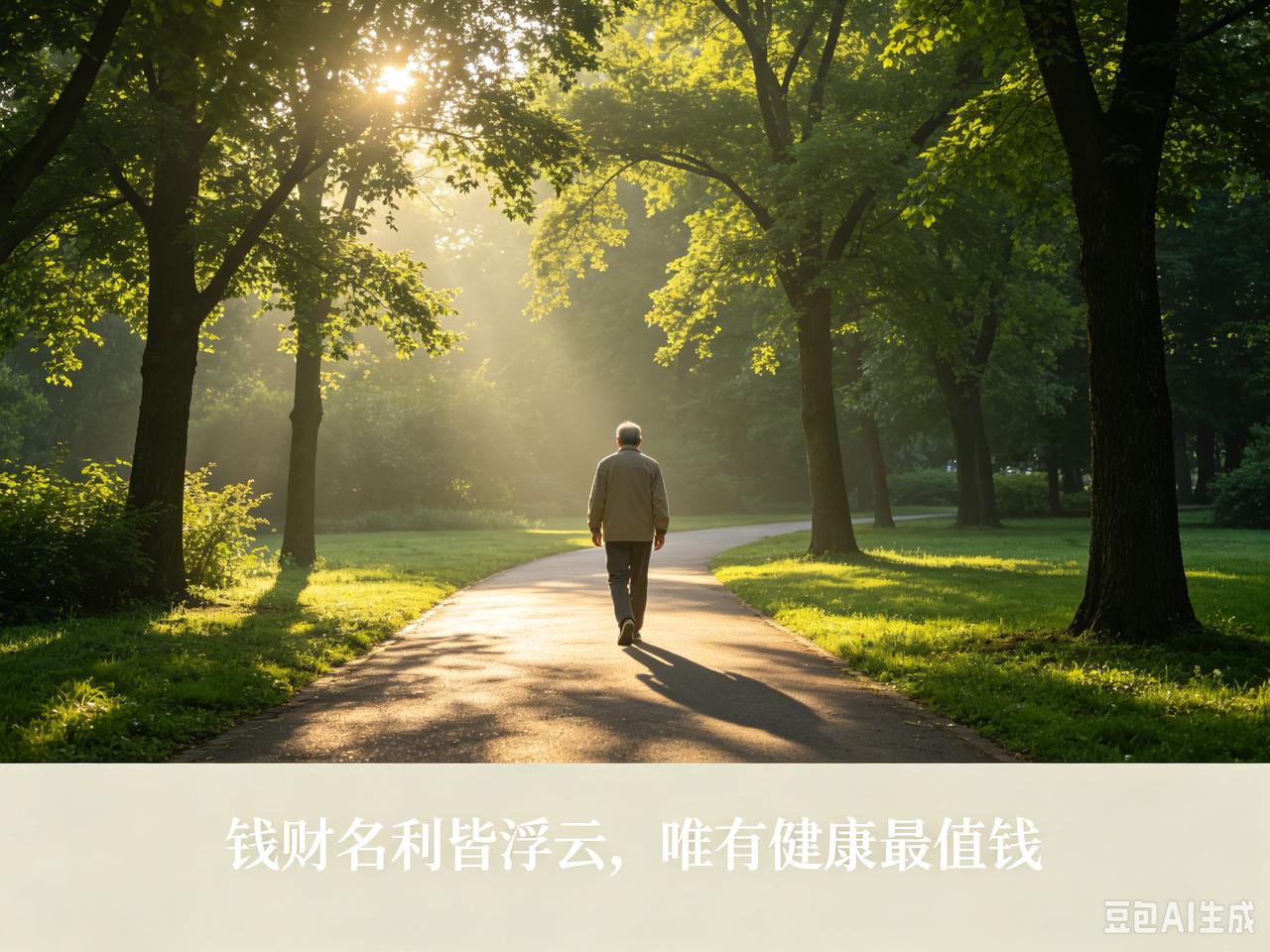健康无恙伴身旁，便是人生最大的财富