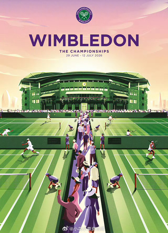2026年温网海报 