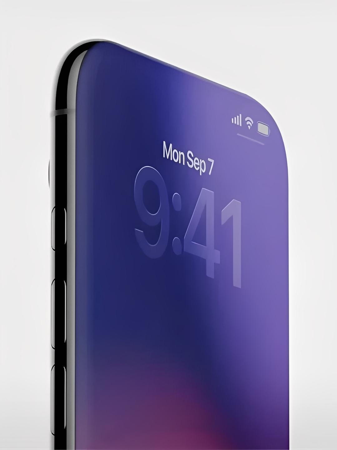 曝iPhone20搭载无开孔真全面屏 据相关信息显示，苹果或将在2027年推出“