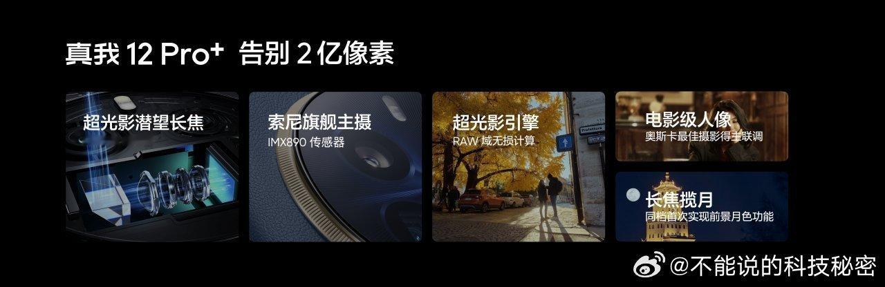 #真我12Pro#系列颠覆中端影像🔥中端影像再进化：变焦更自由、虚化更真实、光
