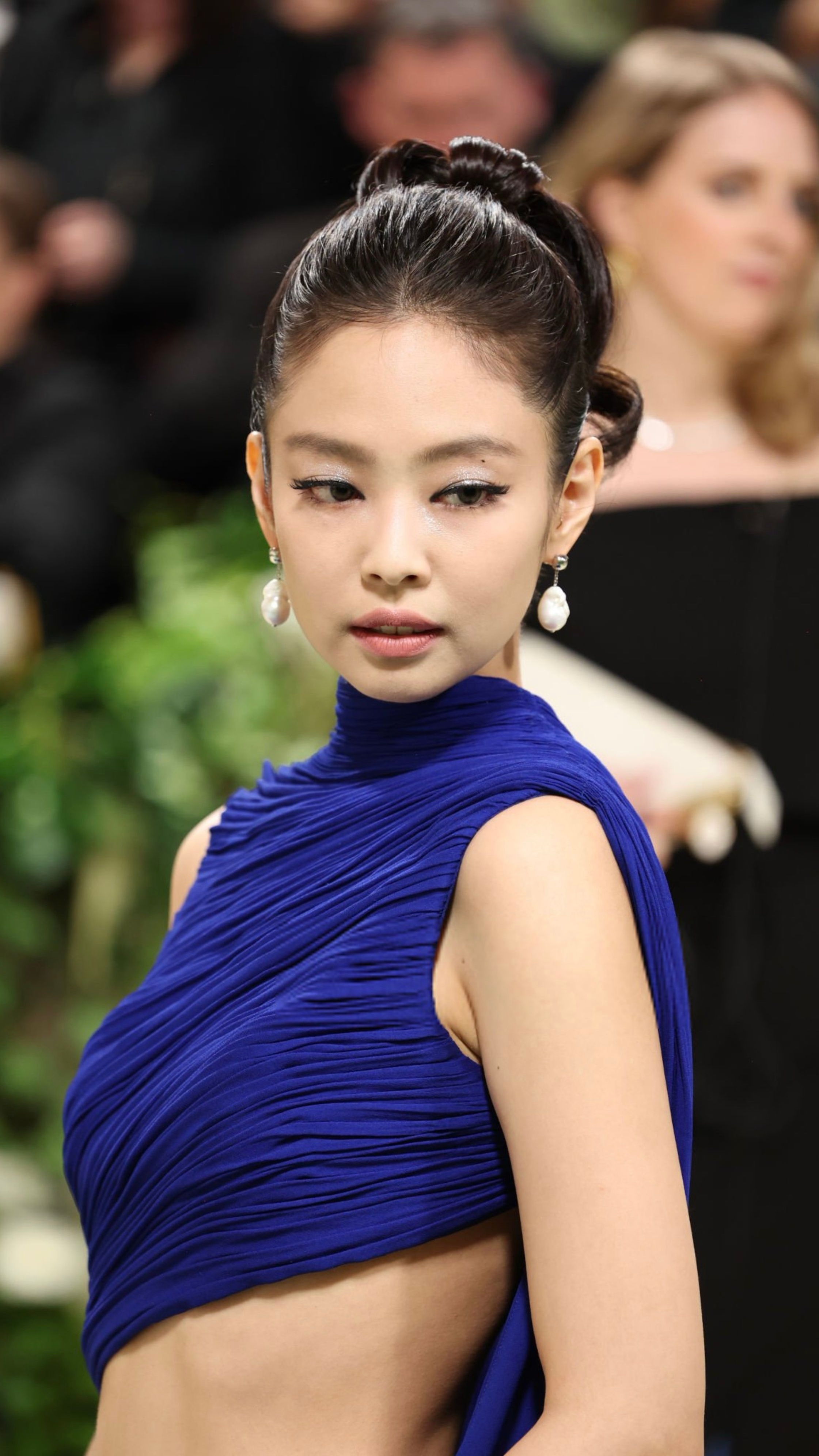 Jennie𝜗𝜚 at Met Gala 2024💙#MetGala红毯#