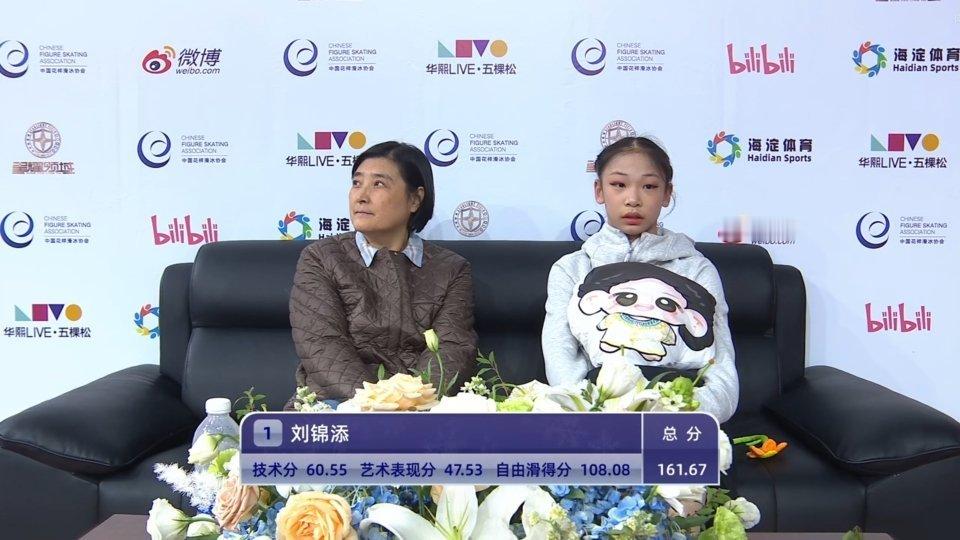 2026俱乐部联赛总决赛 刘锦添自由滑状态比下午好多了！配置：3F3T，3Lz+
