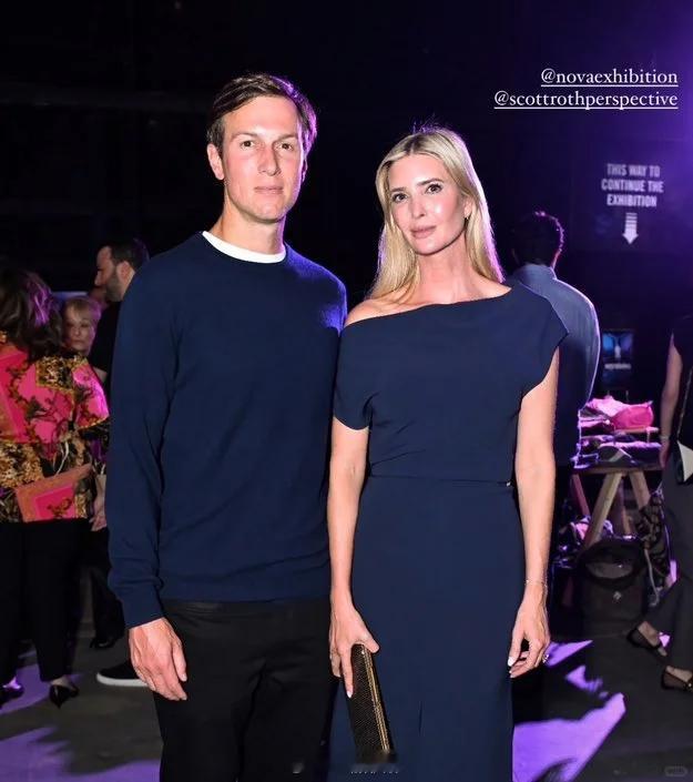 贾里德·库什纳和伊万卡·特朗普出席迈阿密新星节展览。 