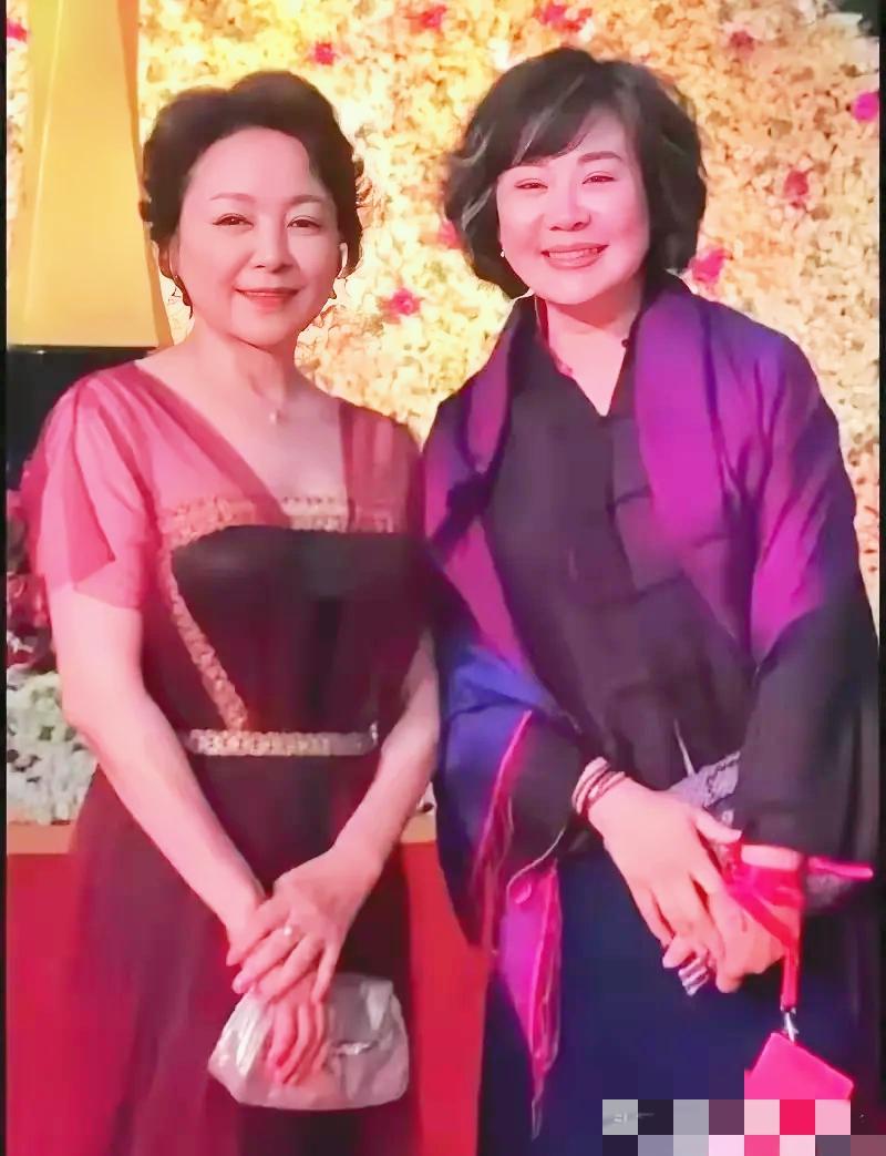 谁能想到，这两位半老徐娘，是八十年代最红的明星。能认出她俩是谁吗？