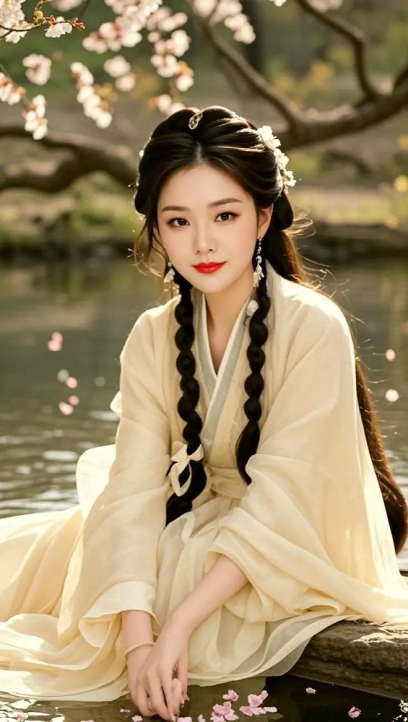 AI桃溪佳人 打开美好生活 甜美小姐姐
