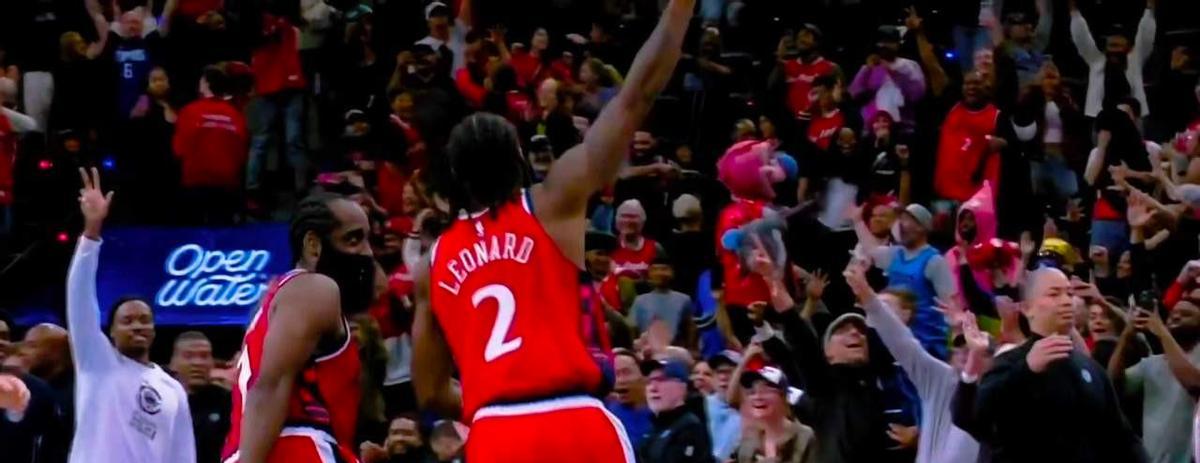 哈登和伦纳德不同时在场，快船就是个空壳子。
雷霆三分准得吓人，亚历山大单挑谁都不