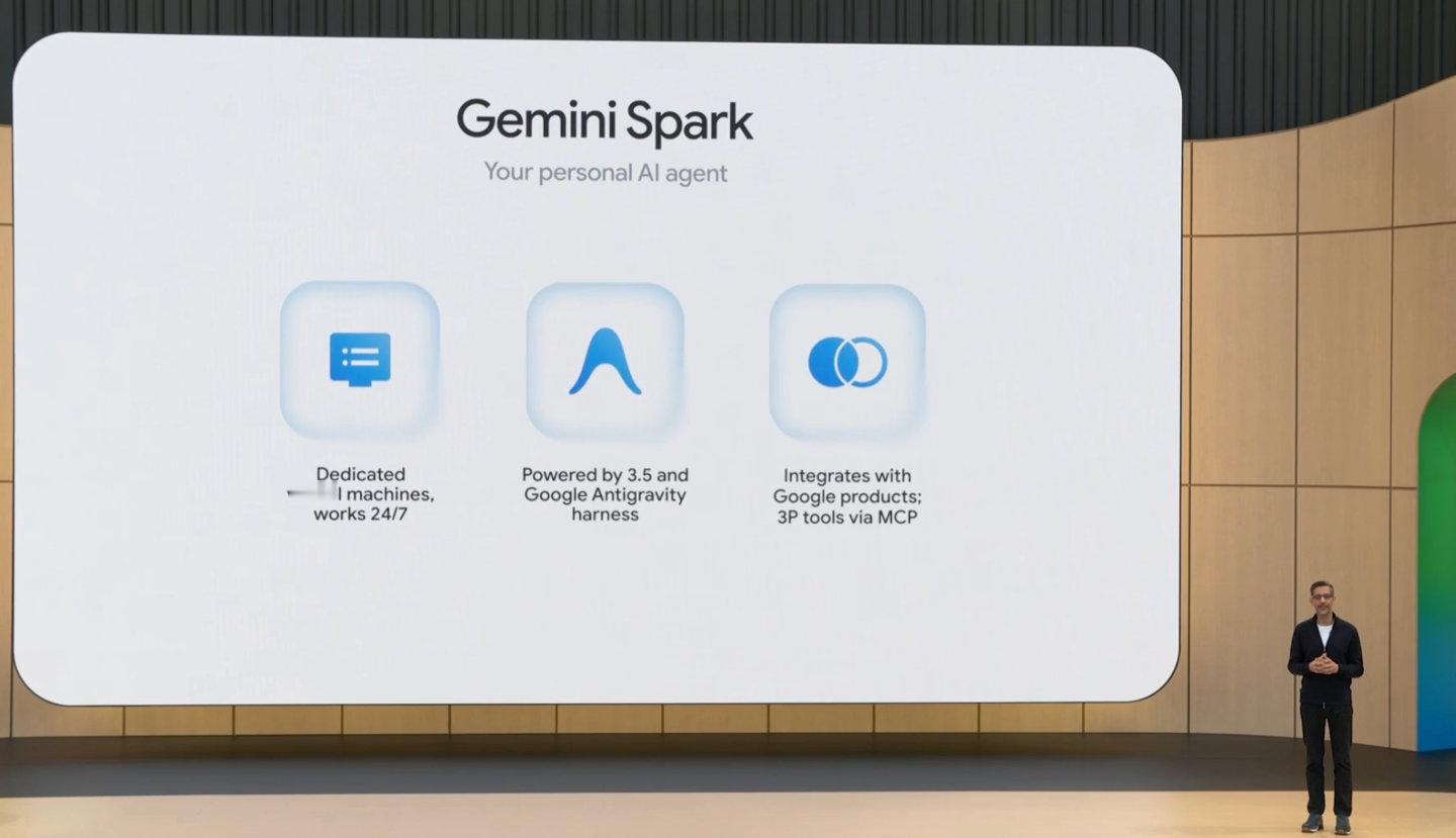 谷歌发布了 Gemini Spark 个人 AI 智能体。Gemini Spar