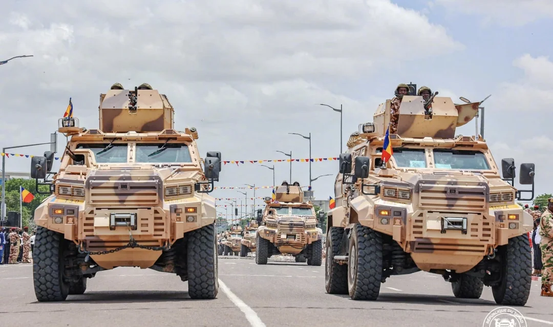 乍得军队阅兵仪式