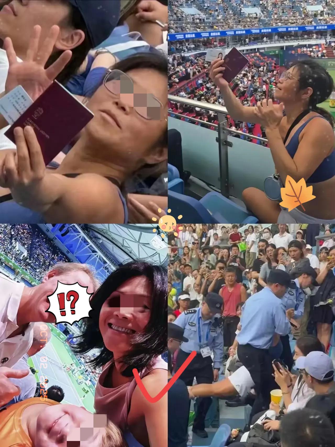 谁能想到
一场球赛
能让一个瑞典籍观众火到出圈？
不是因为助威多给力，而是全程像