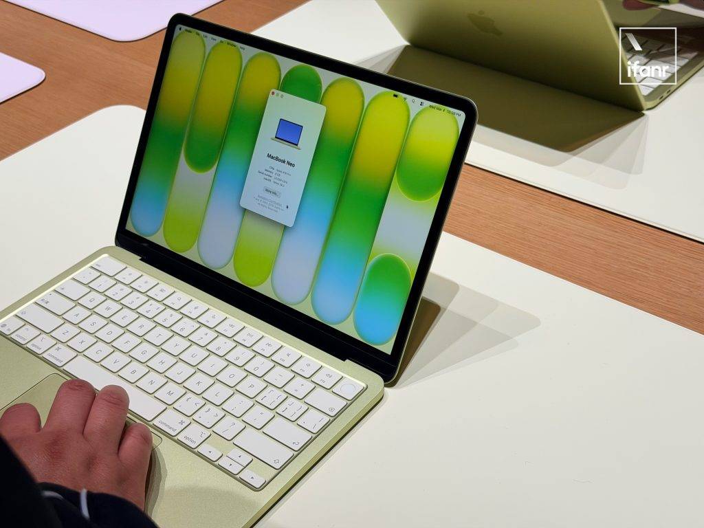 國補后三千多！蘋果多巴胺 MacBook Neo 來了！沒有劉海