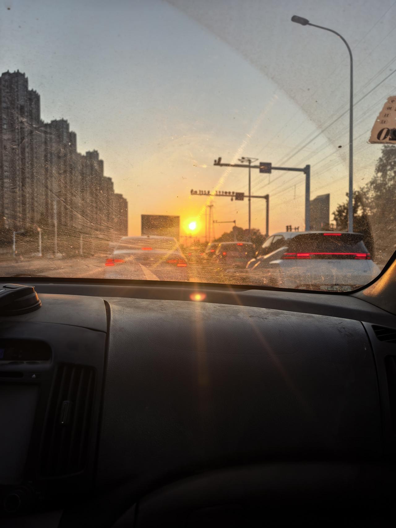 冬日生活打卡季夕阳西下