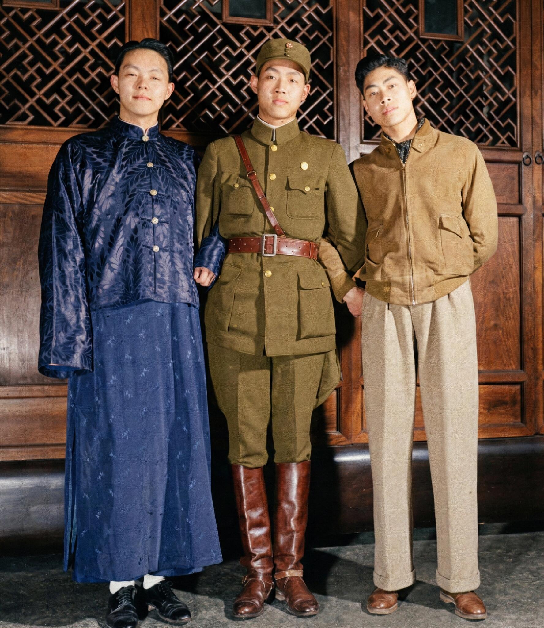 该组照片为1941年在四川省“成都市和重庆市”拍摄，出自美国《生活》杂...