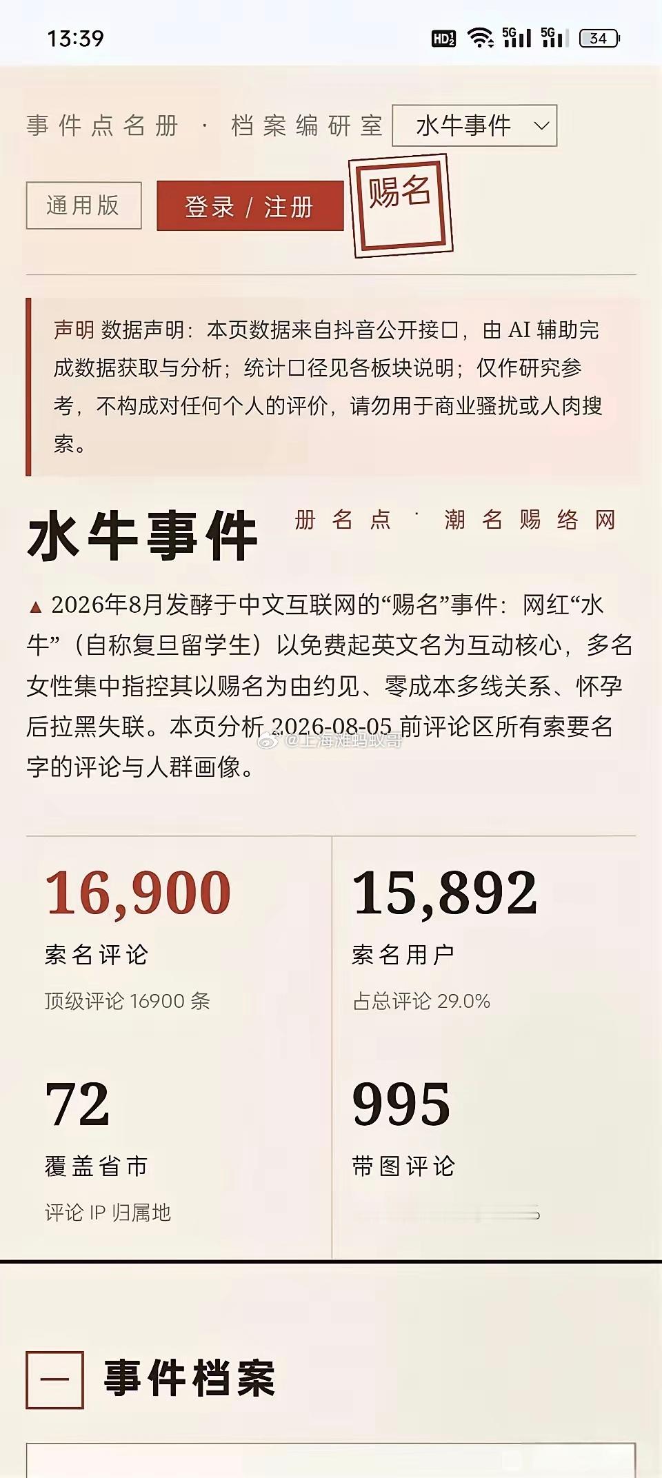 绝了！有网友利用IT技术给王水牛的评论区做了简单的用户画像……1.地域分布- 华