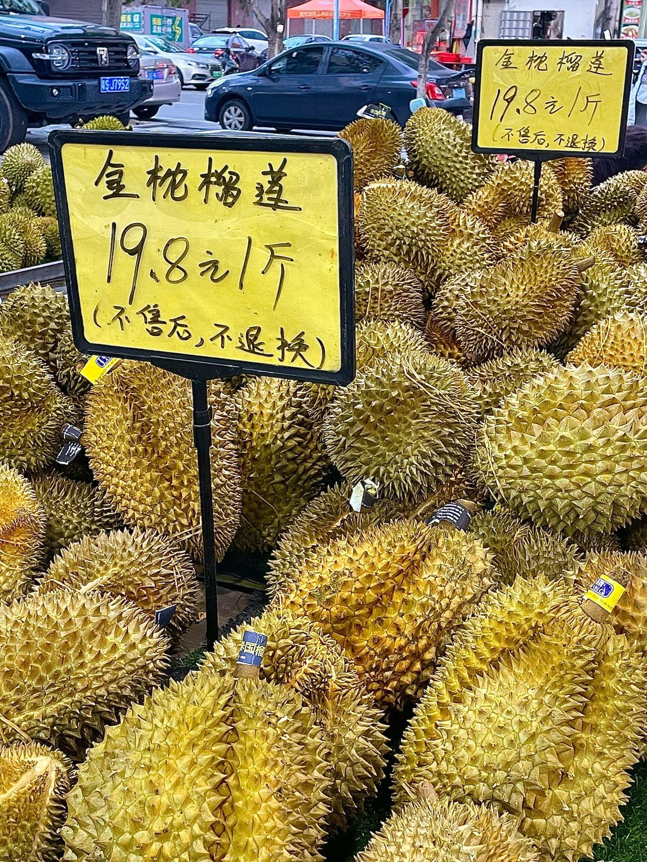 榴莲价格大跳水！广州金枕跌破“2”字头，天越热越便宜



以前是“水果刺客”，