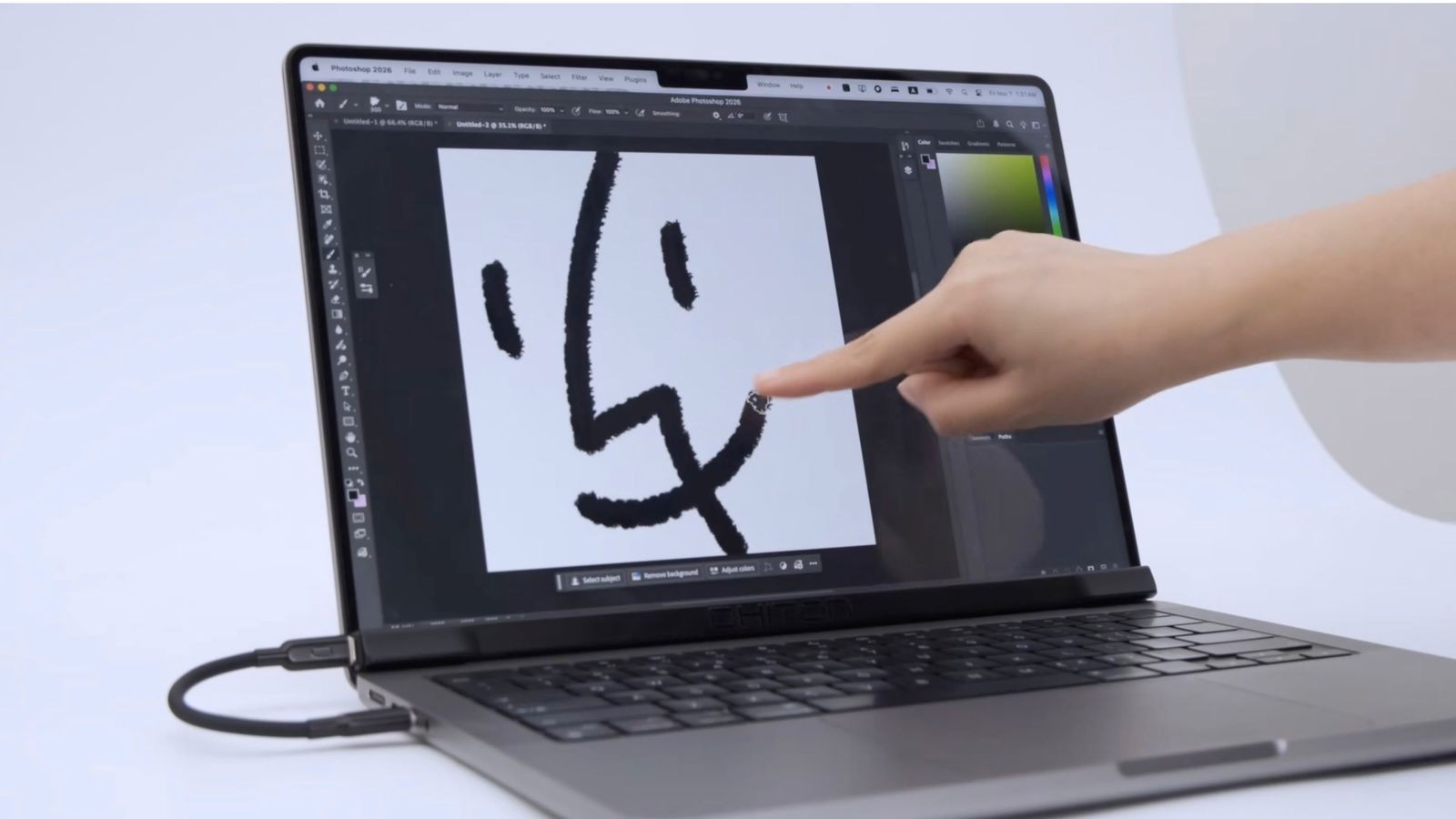 【CES 2026：Snap-On 配件为你的 MacBook 添加触控显示屏】