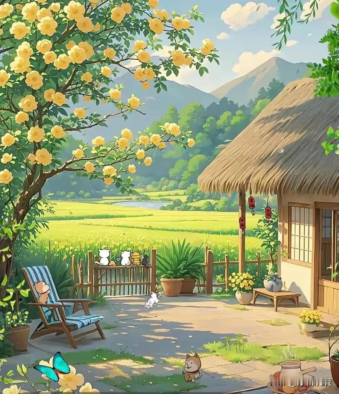 喜欢的乡村生活……令人沉醉的图片，我正在打造的居住环境