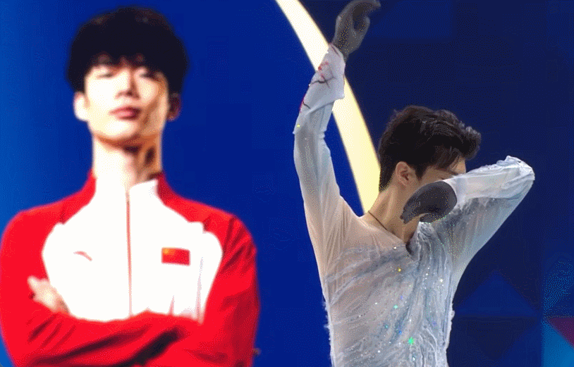 陈昱东2026花滑世锦赛 图3 布拉格的无人机运镜比冰上手持效果还好 