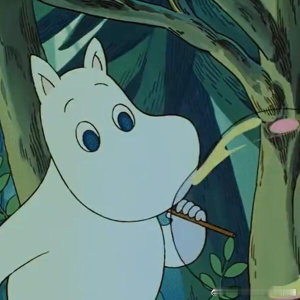 动漫头像✨生活在森林里的姆明一族moomin 