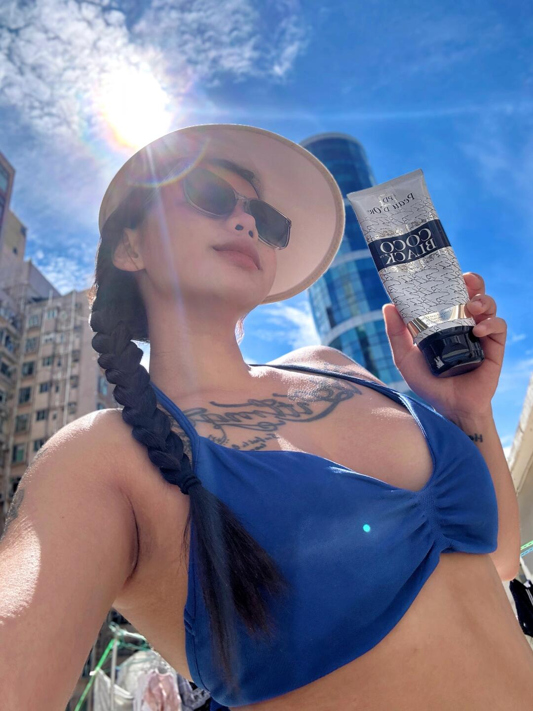 德国PD助晒乳绝了！cocoblack美黑党冲
