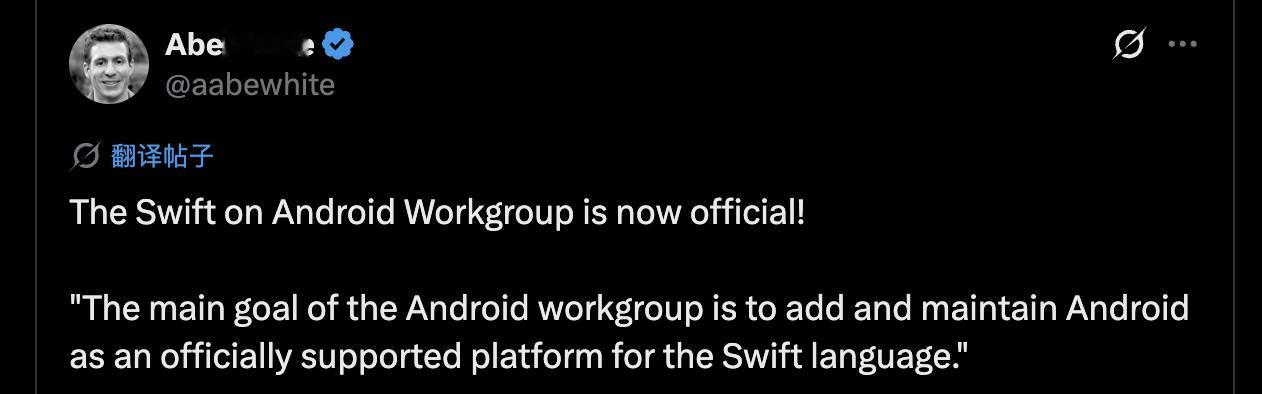 Swift 正式支持 Android，苹果语言“出圈”跨平台

Swift 编程
