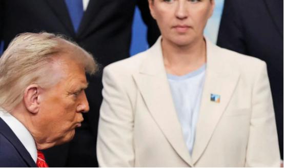 美国多半不敢用武力强占格陵兰岛了，因为丹麦首相弗雷泽里克森说了这么一句话。她说：