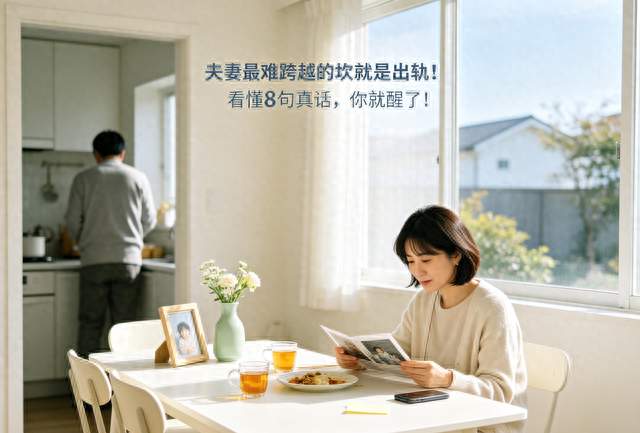夫妻最难跨越的坎就是出轨！看懂8句真话，你就醒了！
