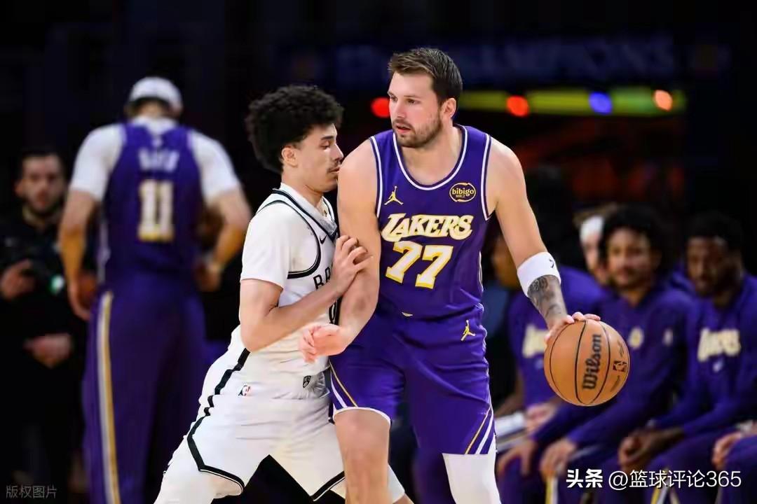 打破质疑，东契奇41分强势宣誓当家球星地位，湖人掀翻篮网坐稳西部第三，就是赢得有