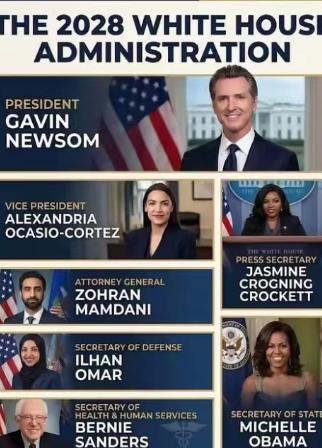 美国的候选人可能要提前“上任”了，不是因为他们有多么的优秀，而是特朗普的这个总统