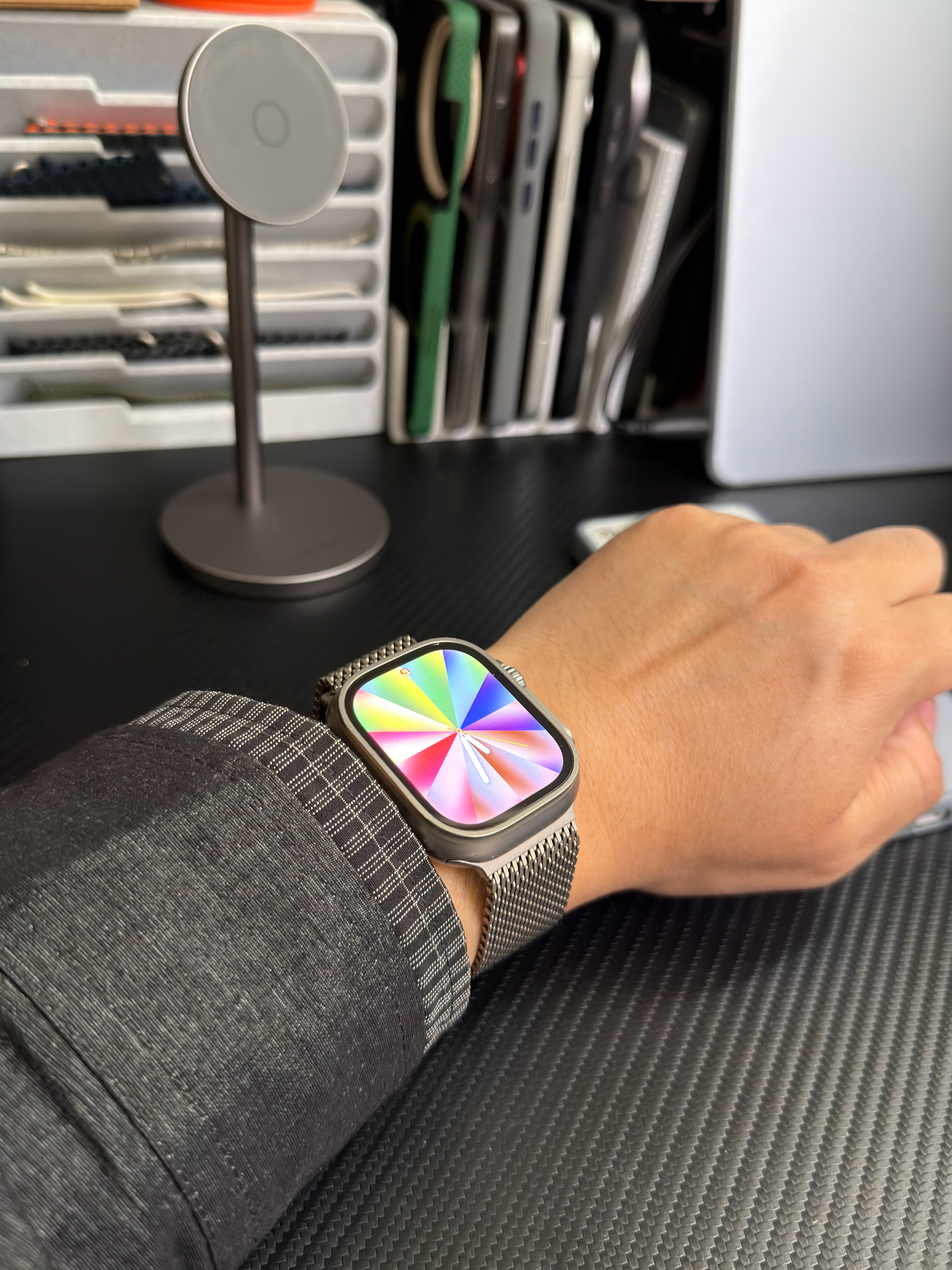 Apple Watch的新表盘大家用上了吗？虽然不咋好看，但是动效挺有意思的。 
