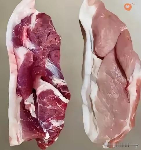 突然想想包饺子吃，去菜市场买肉，发现有这样的肉，也不知道那种肉用来包饺子好吃？猪