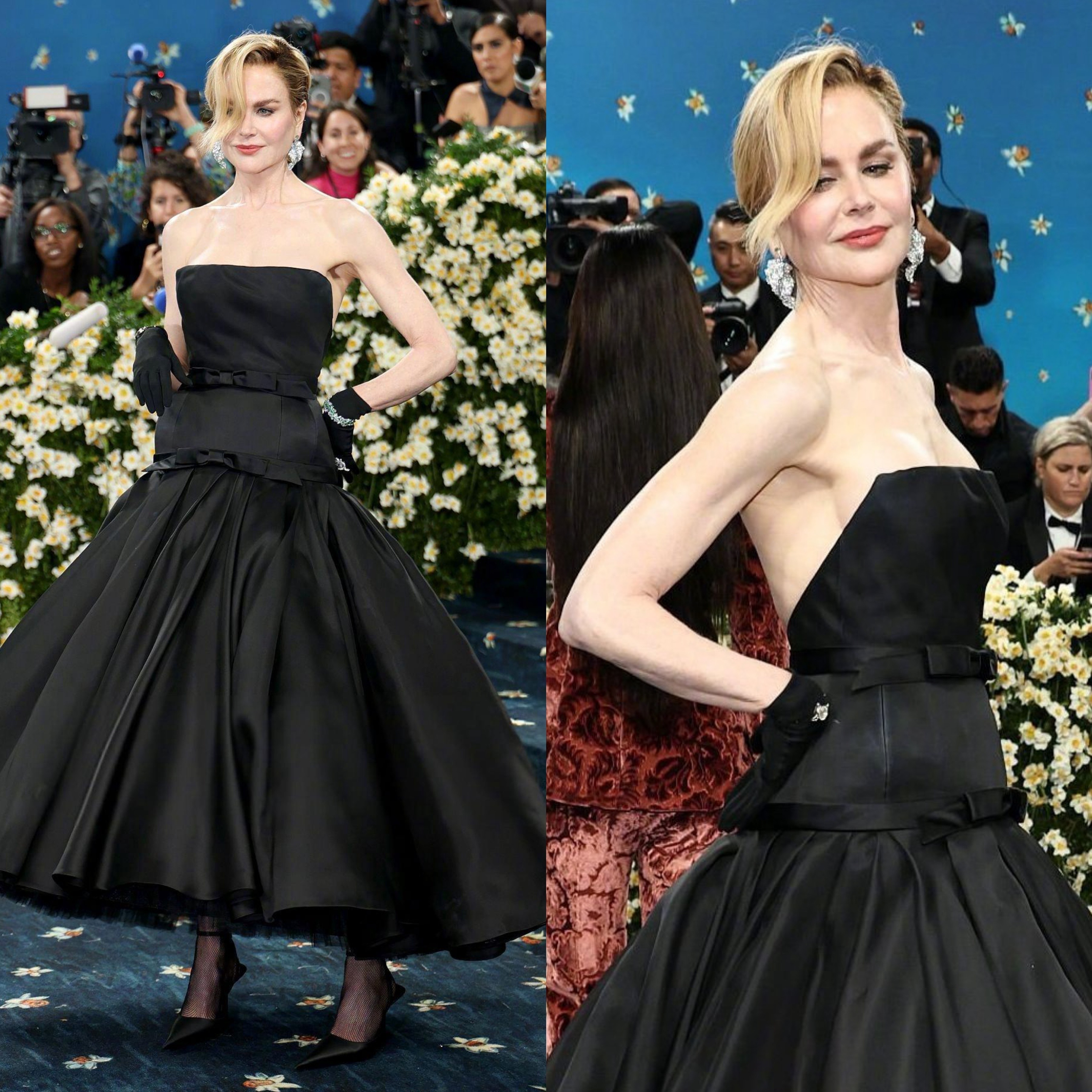 Nicole Kidman｜Met Gala妮可今天这身 CHANEL 美则美矣