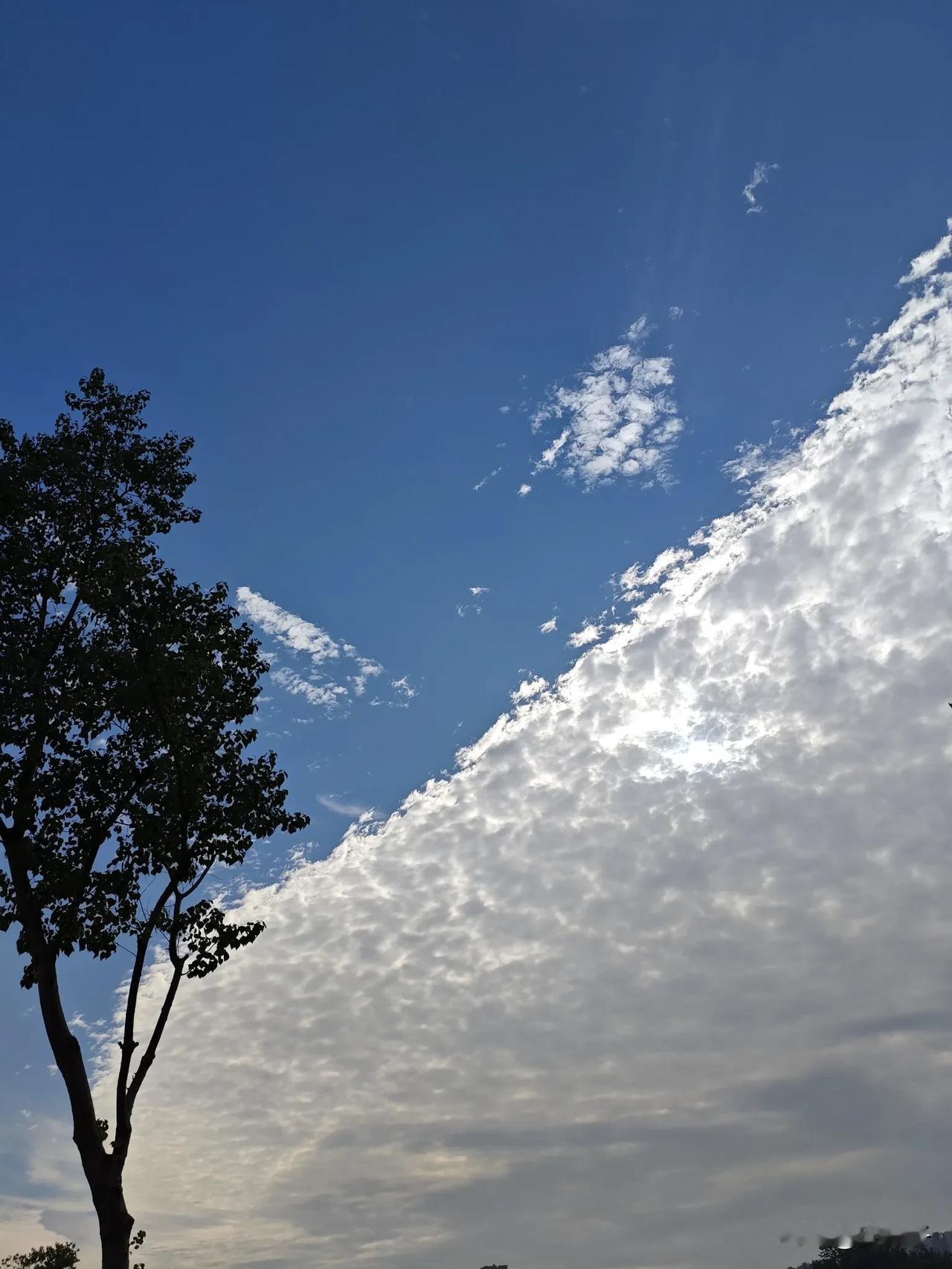 云卷云舒，天空如洗