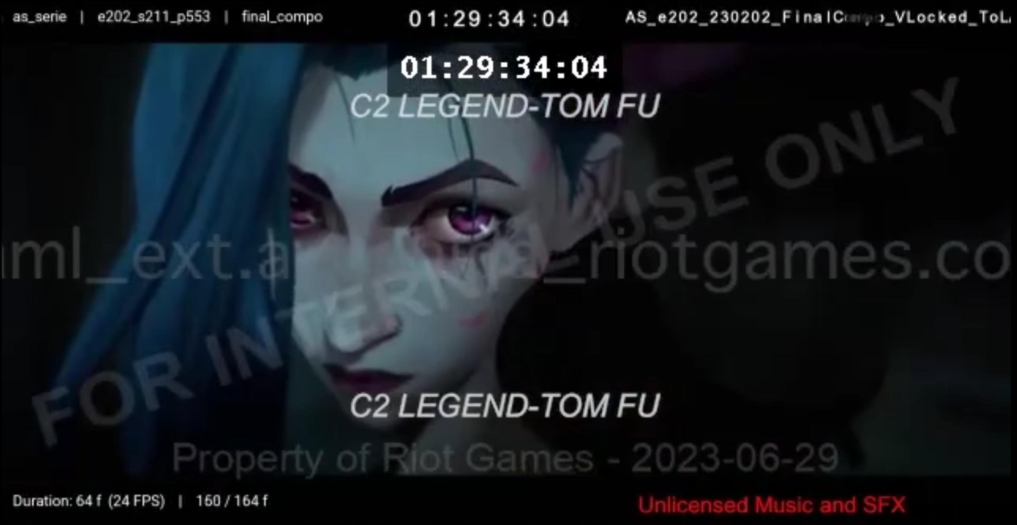 有个不幸的消息，双城之战第二季被网飞Netflix泄漏了，据说是6集。#英雄联盟