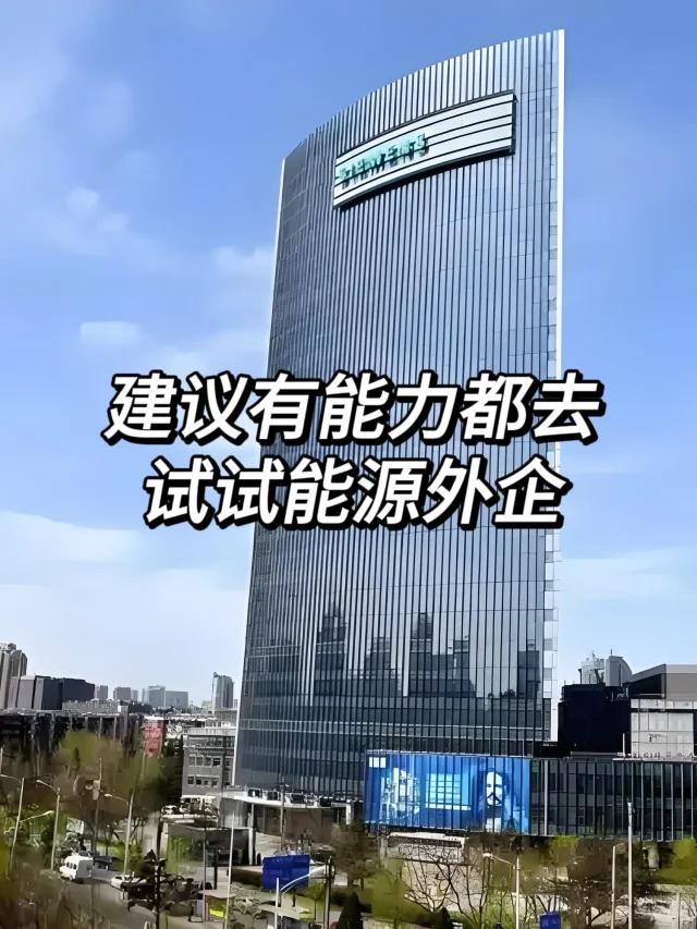 该说不说，能源外企真的是又香又缺人...