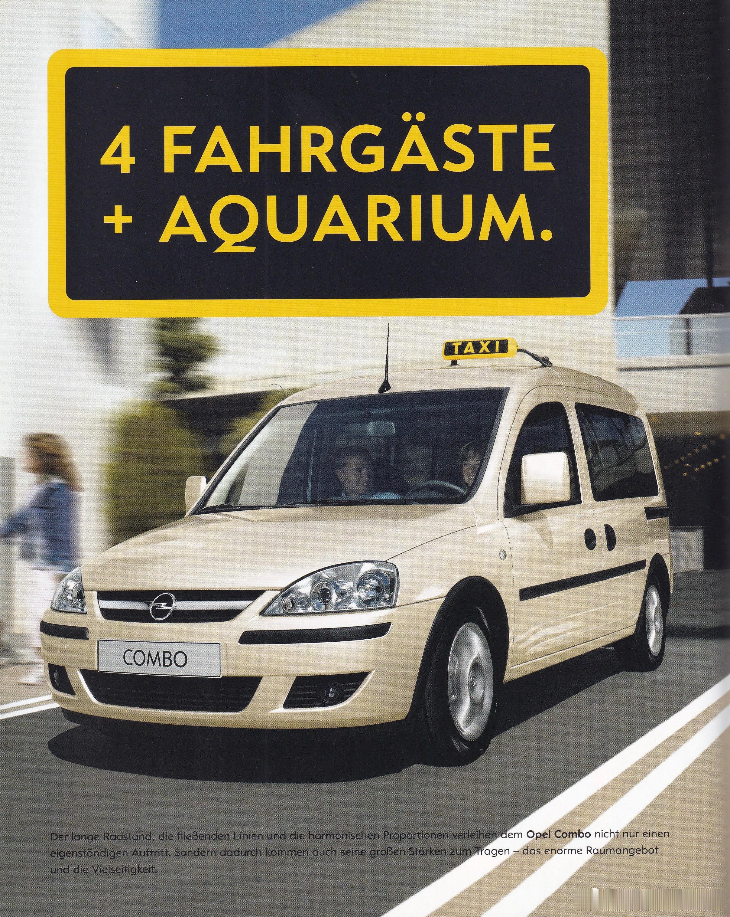 型录大观 2005 Opel Taxi Model 