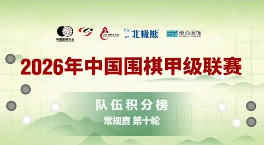 围甲精彩片段~
慢羊羊首尝败绩
唐糖糖一胜难求
李轩工状态回暖


2026中国
