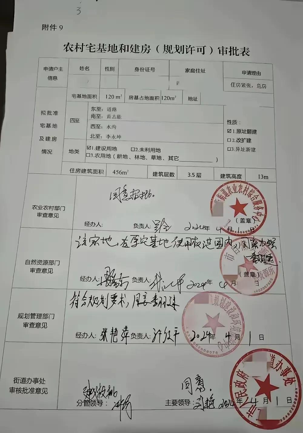农村宅基地不能随意盖房了，需要经过四个部门审批，审批单位有：
1，街道办事处；
