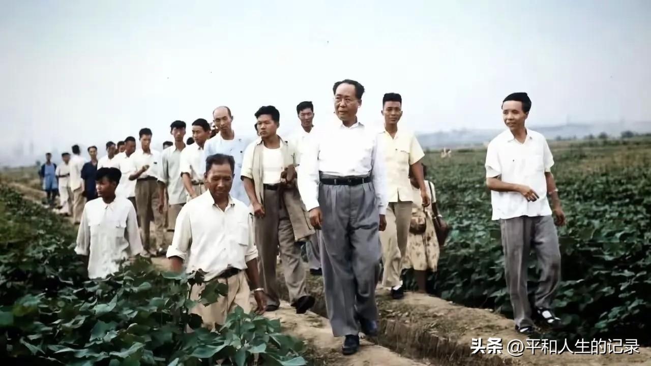 祖国的大江南北，都留下了伟大领袖毛主席的足迹，他的光辉形象，永远刻在人民的脑海里