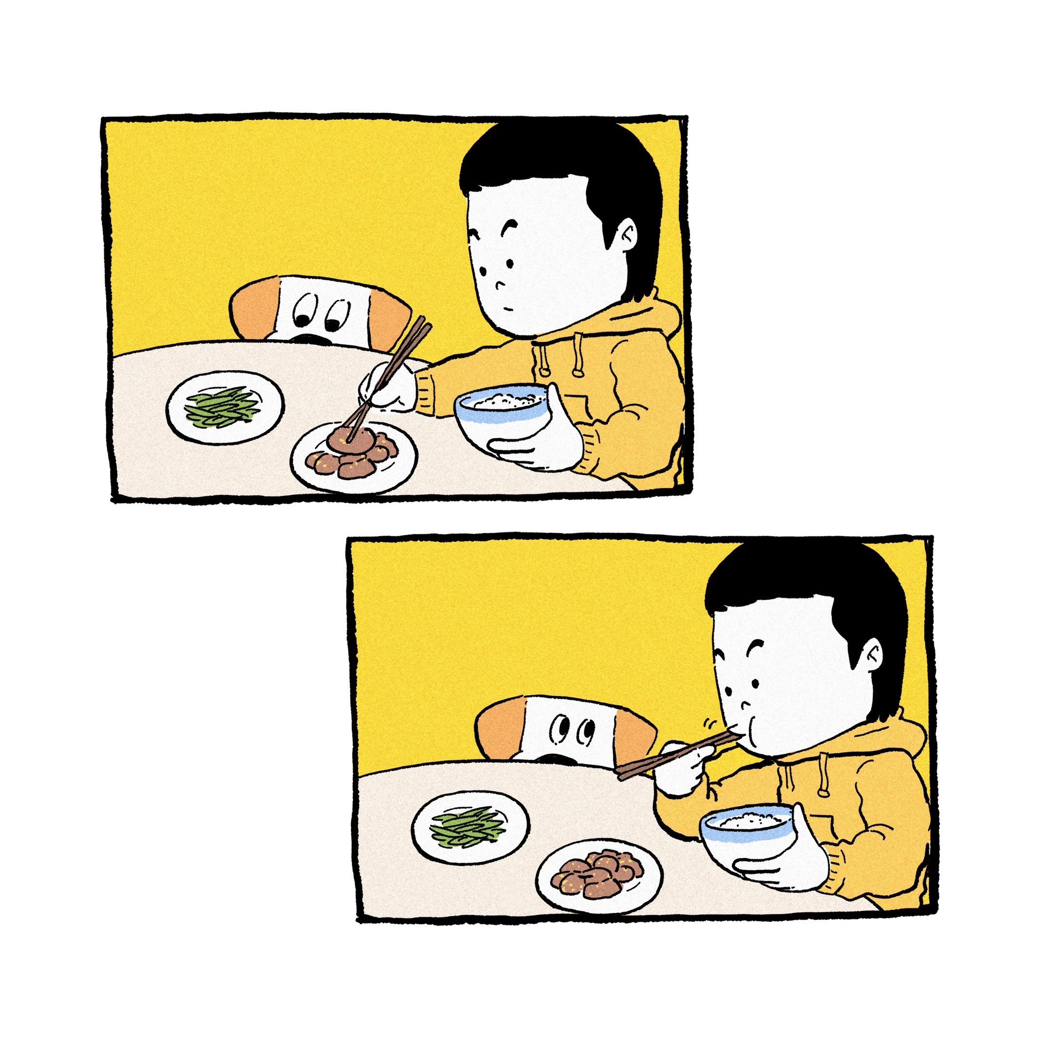 小狗永远不会嫌弃你。只会永远爱你😘