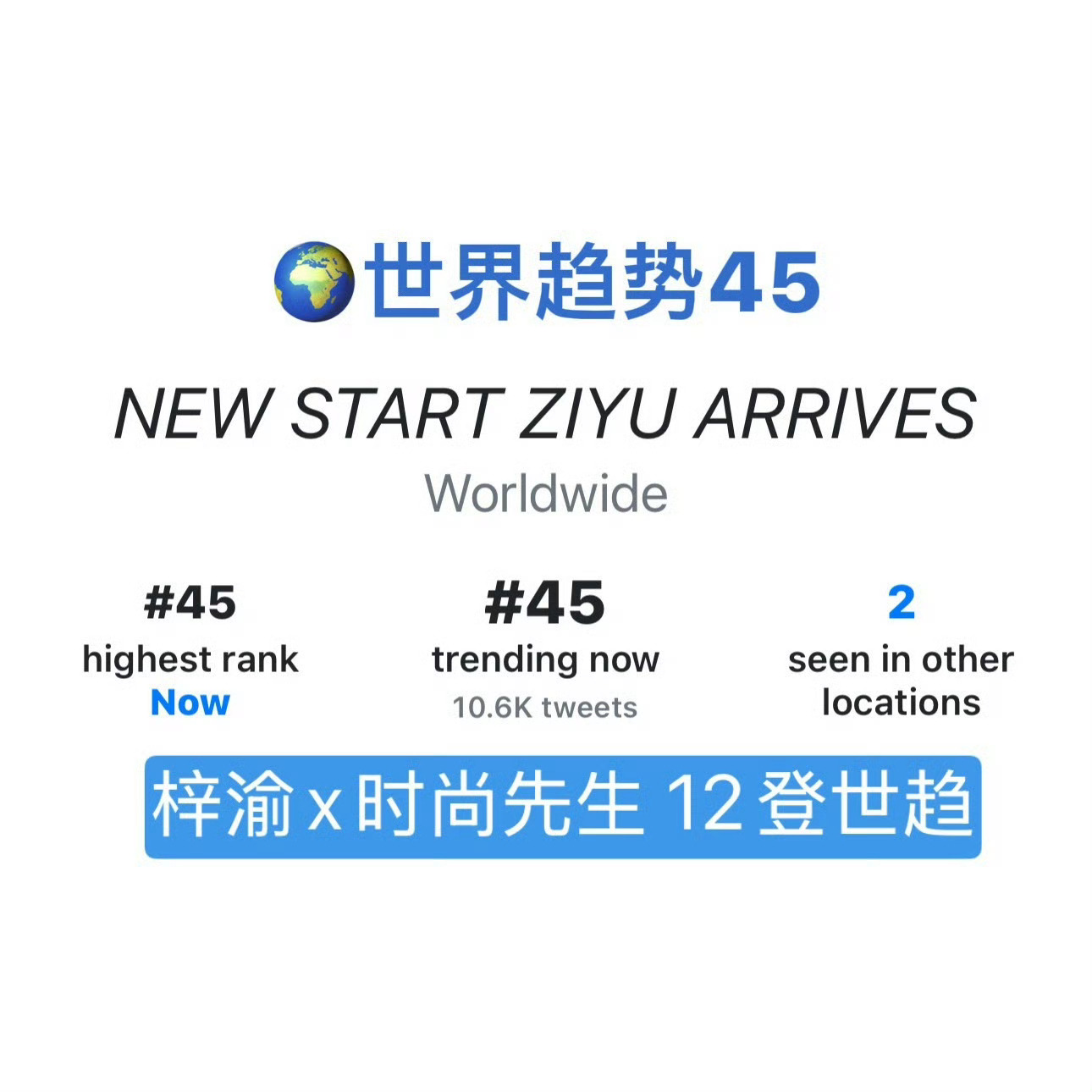 梓渝时尚先生登世趋梓渝《时尚先生》银十杂志登世趋了🔥68天12次登世趋！NEW