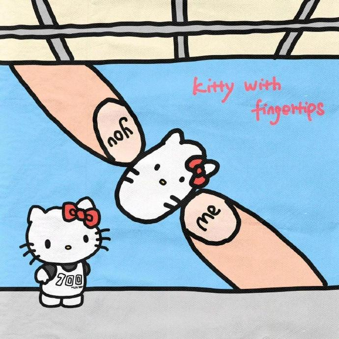 Hellokitty背景图  