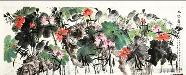 观扈本询战友《九思图》：看画更要读题识
欣赏传统国画，不能只看画面花鸟色彩，更要
